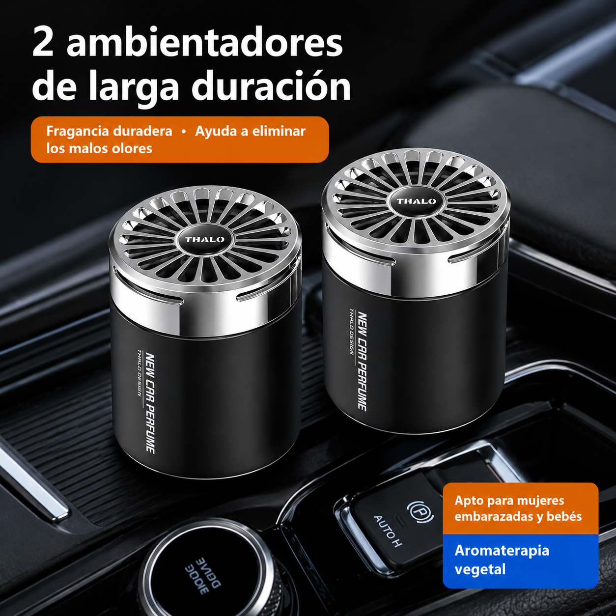 VEYTRON PureScent Pro™ – Ambientador Premium para Coche