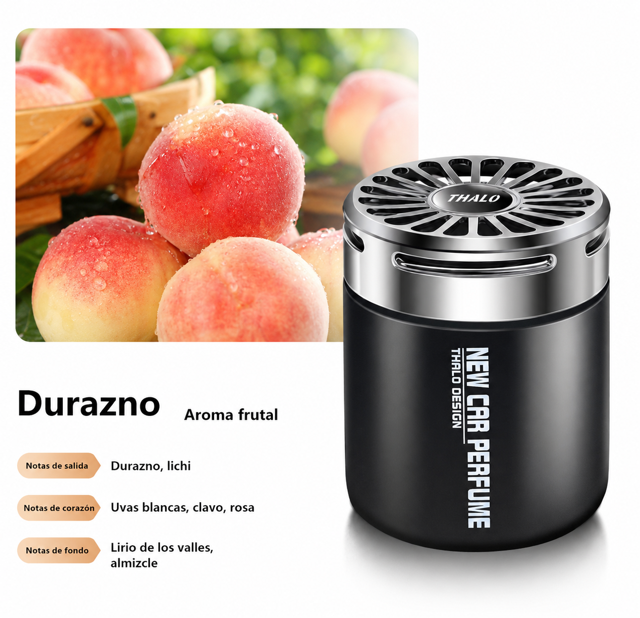 VEYTRON PureScent Pro™ – Ambientador Premium para Coche