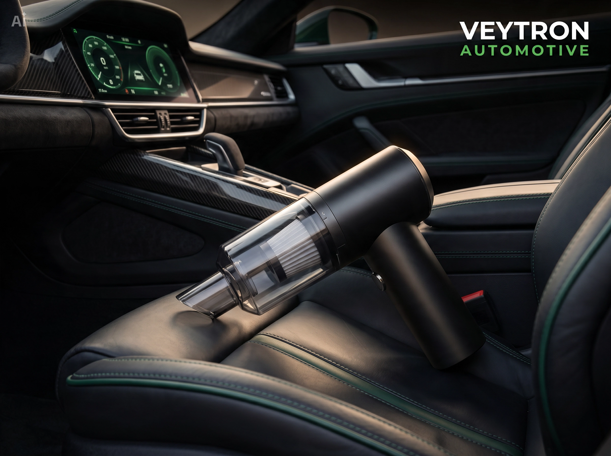VEYTRON MiniVac Pro™ – Aspirador compacto inalámbrico para coche