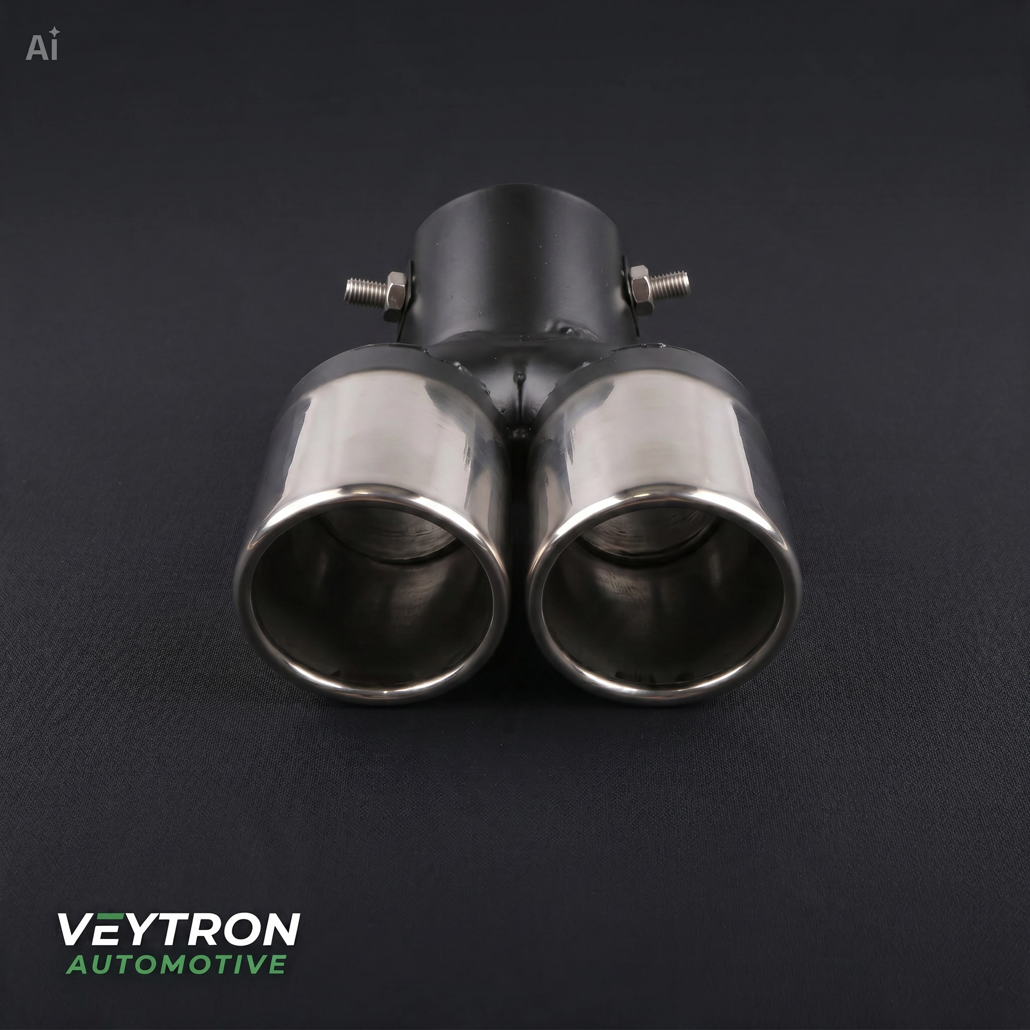 VEYTRON DualExhaust Pro™ – Embellecedor doble para tubo de escape