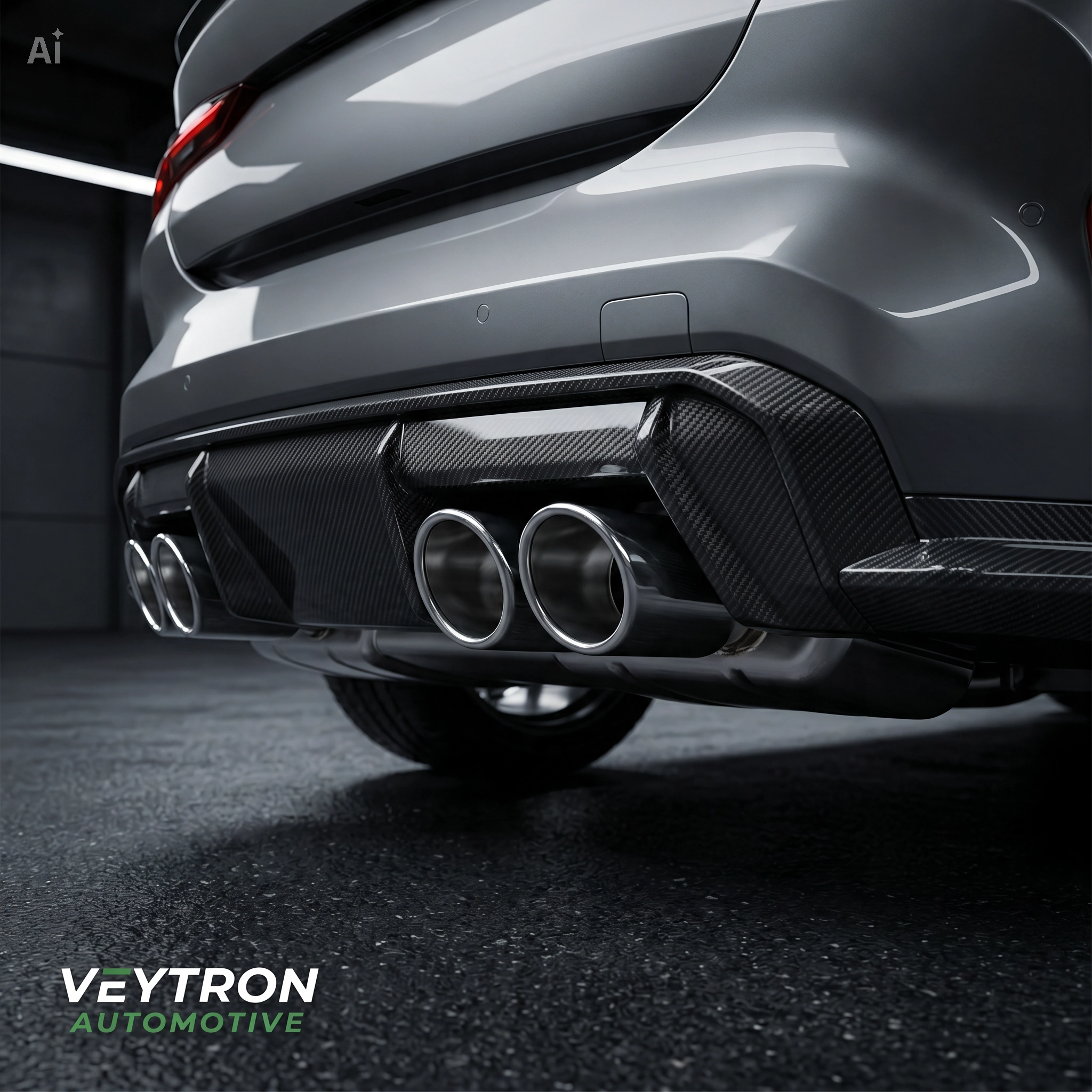 VEYTRON DualExhaust Pro™ – Embellecedor doble para tubo de escape