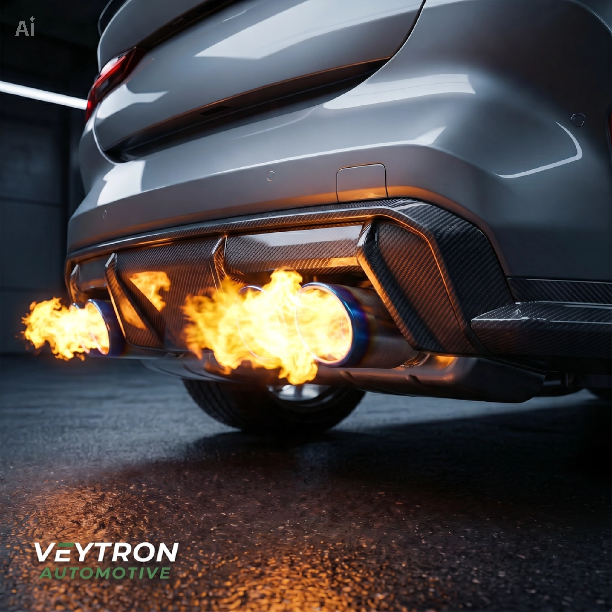 VEYTRON DualExhaust Pro™ – Embellecedor doble para tubo de escape