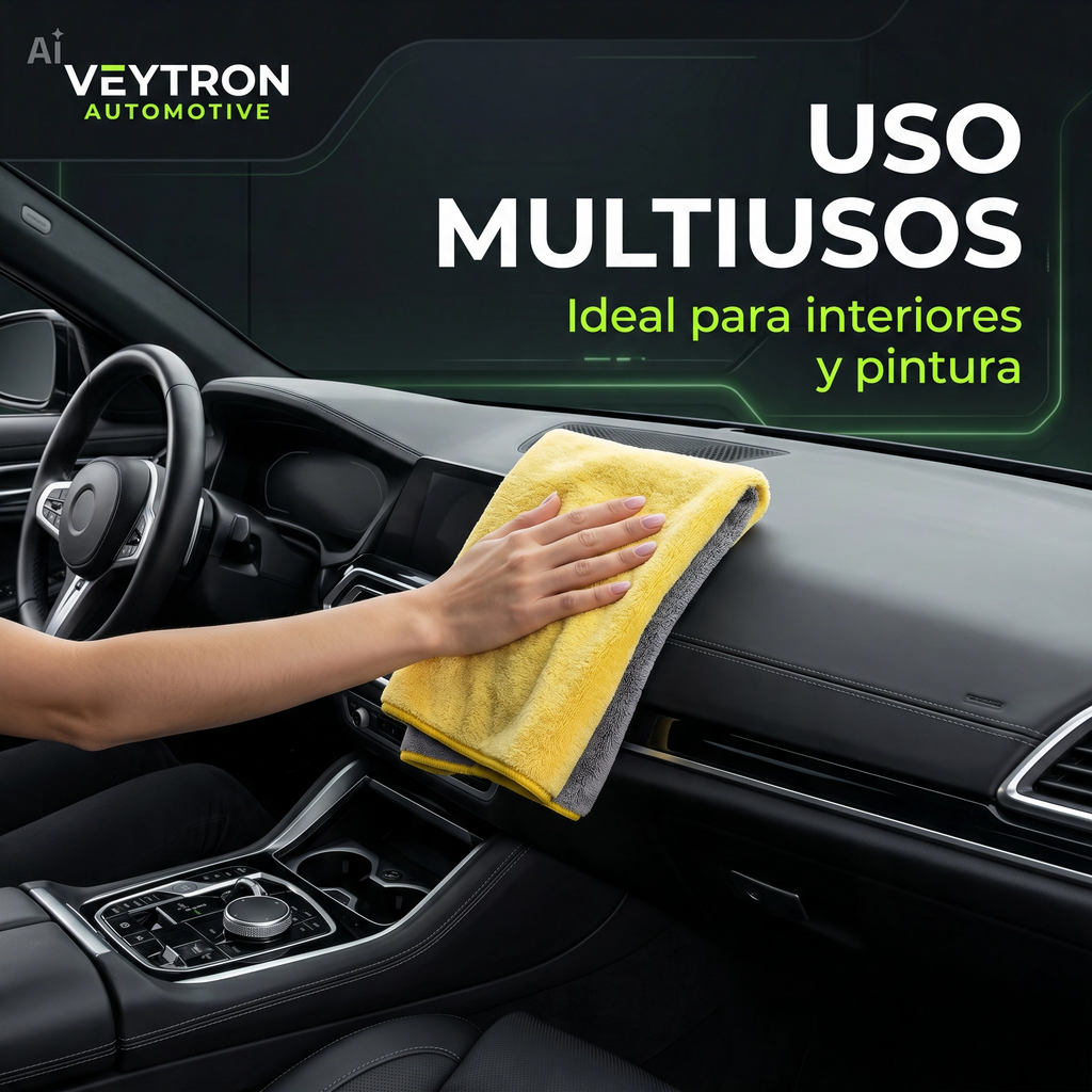 VEYTRON DryTowel Pro™ – Toalla absorbente de microfibra para coche