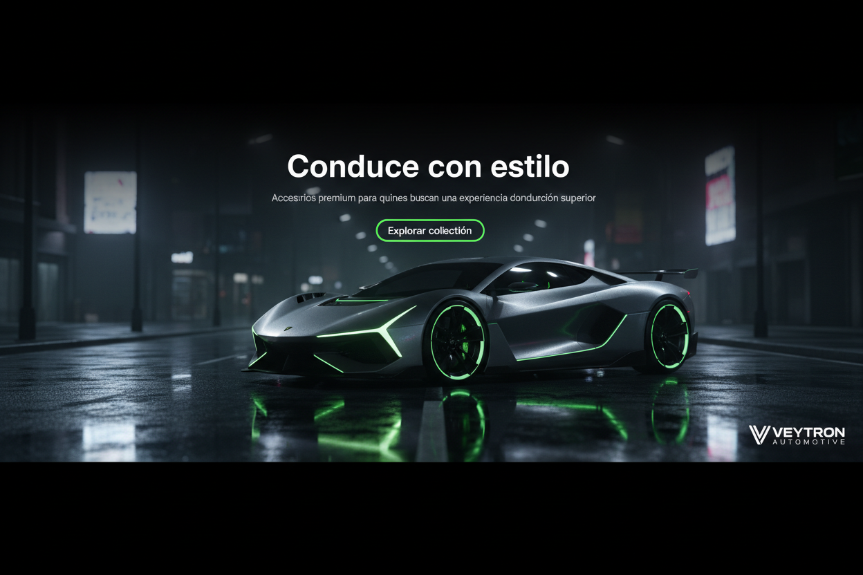 Banner Conduce con estilo - Veytron