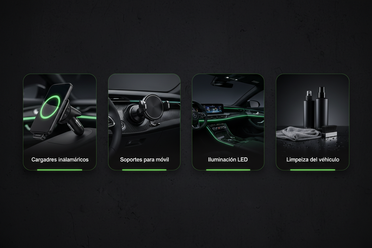 Sección categorías Veytron
