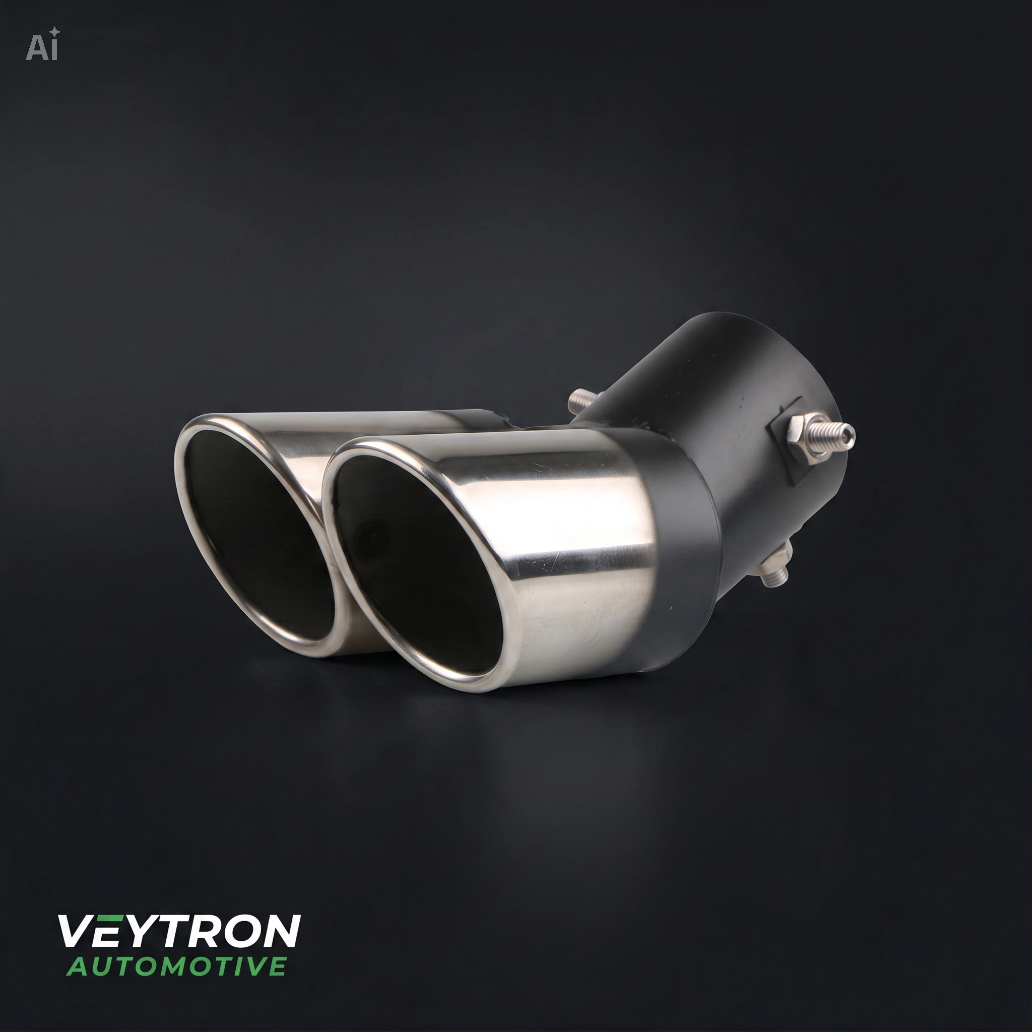 VEYTRON DualExhaust Pro™ – Embellecedor doble para tubo de escape
