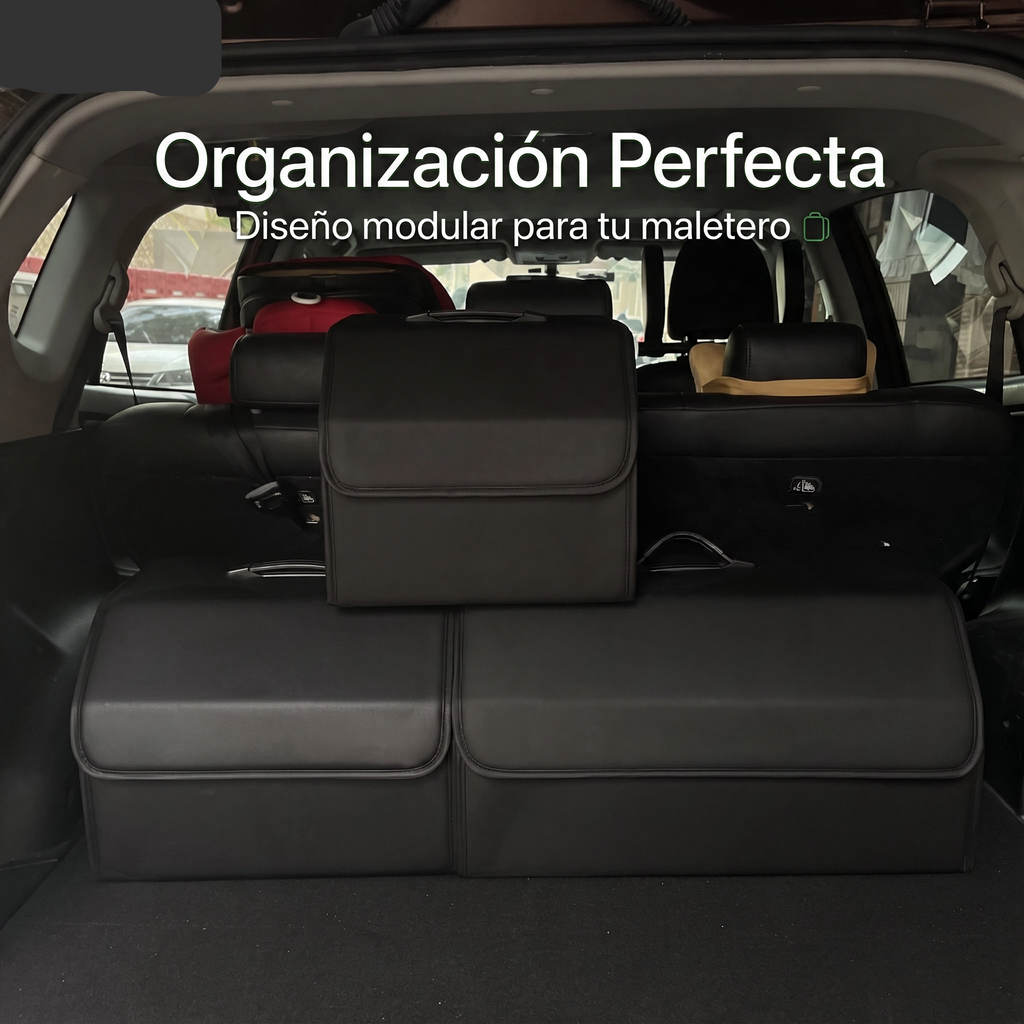 VEYTRON TrunkBag Flex™ – Organizador plegable para maletero