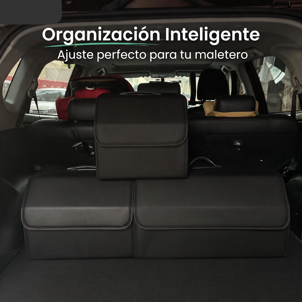 VEYTRON TrunkBag Flex™ – Organizador plegable para maletero