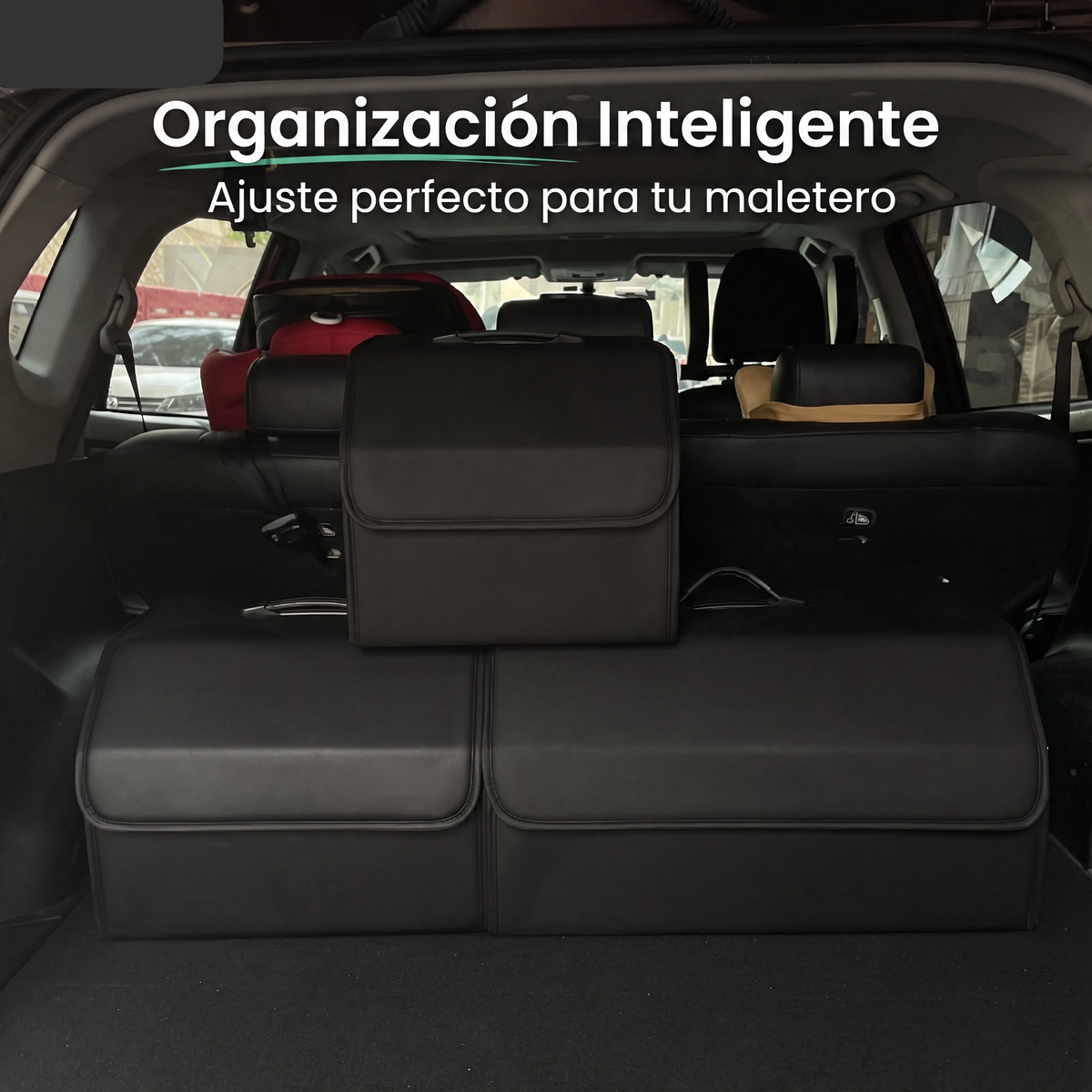 VEYTRON TrunkBag Flex™ – Organizador plegable para maletero